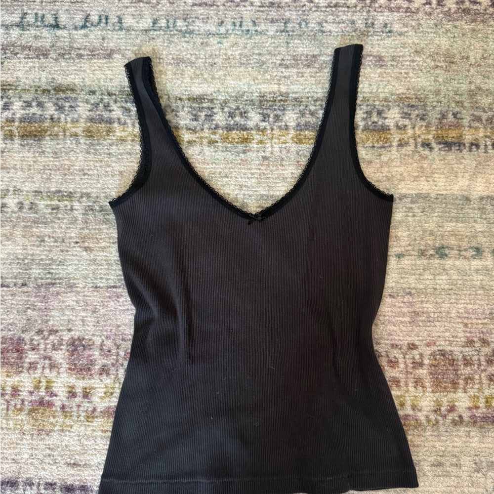 Brandy Melville Black Camisole Top